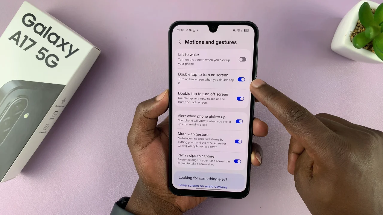 How To Enable Tap To Wake Screen On Galaxy A17 5G