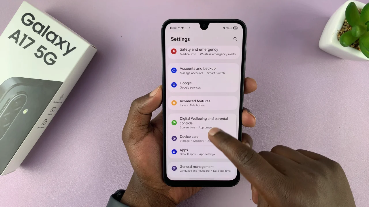 How To Enable Tap To Wake Screen On Galaxy A17 5G