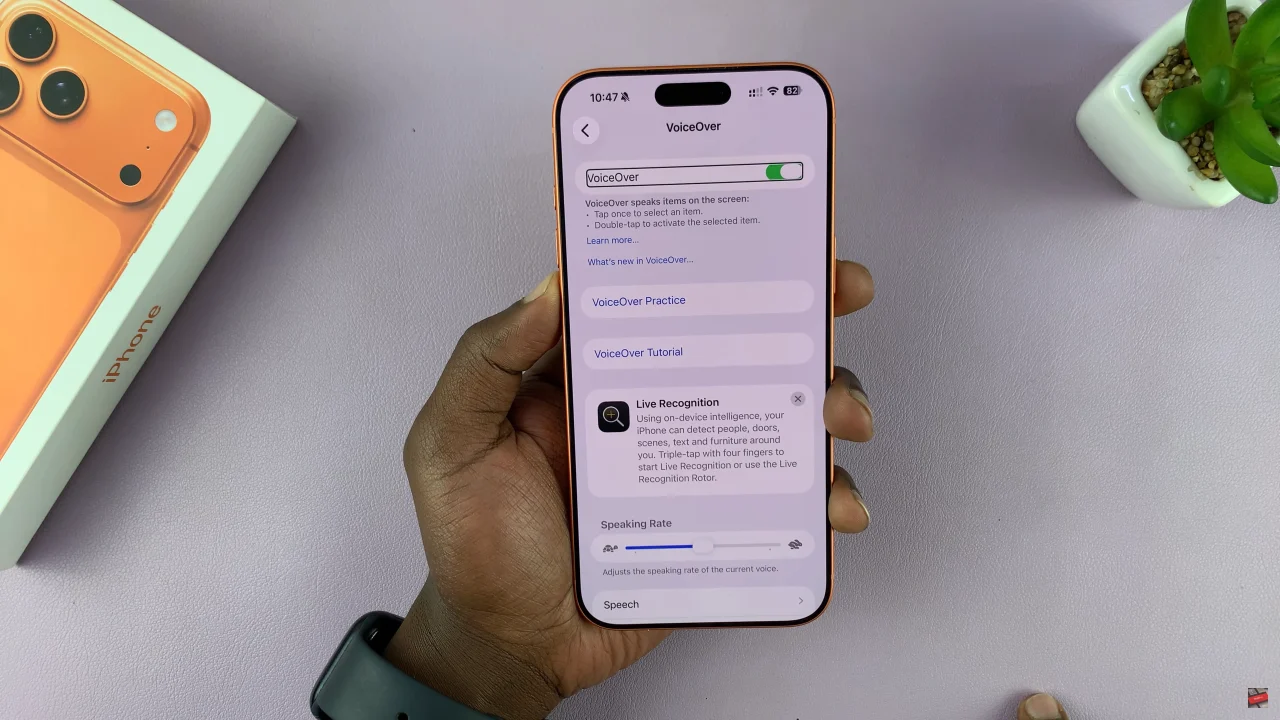 How To Enable & Disable VoiceOver Mode On iPhone 17