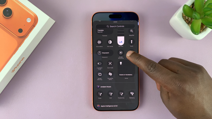 How To FIX Missing Screen Recorder Icon On iPhone 17 & 17 Pro