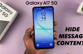 How To Hide Message Contents From Lock Screen On Samsung Galaxy A17 5G How To Hide Message Contents From Lock Screen On Samsung Galaxy A17 5G