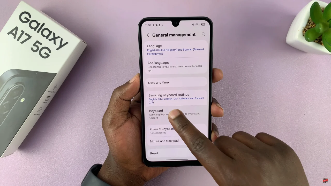 How To Make Gboard The Default Keyboard On Samsung Galaxy A17 5G