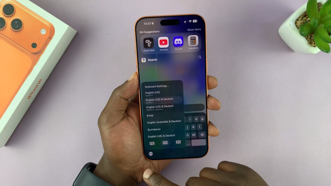 How To Open Keyboard Settings On iPhone 17