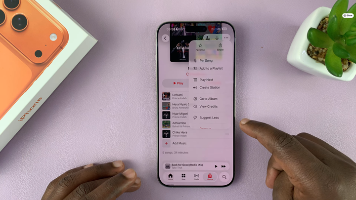 How To Pin Apple Music Songs & Albums On iPhone 17 & 17 Pro