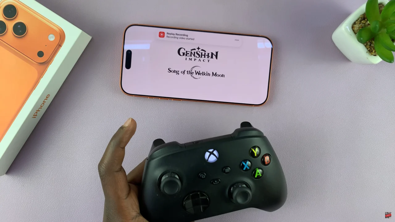 How To Screen Record Gameplay On iPhone 17 Using Controller