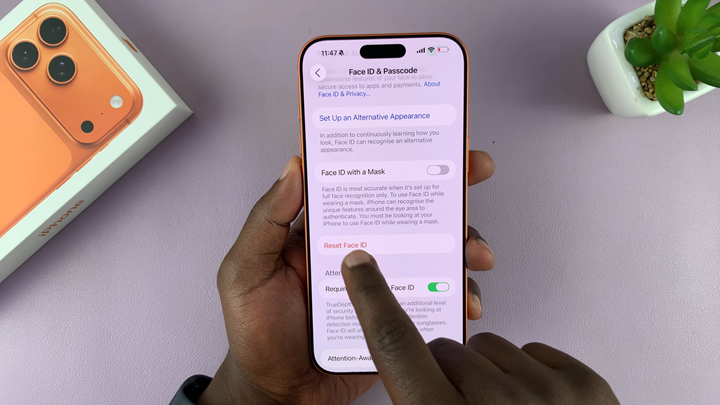 How To Reset Face ID On iPhone 17 / 17 Pro