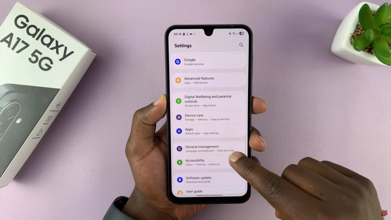 How To Reset Network Settings On Samsung Galaxy A17 5G