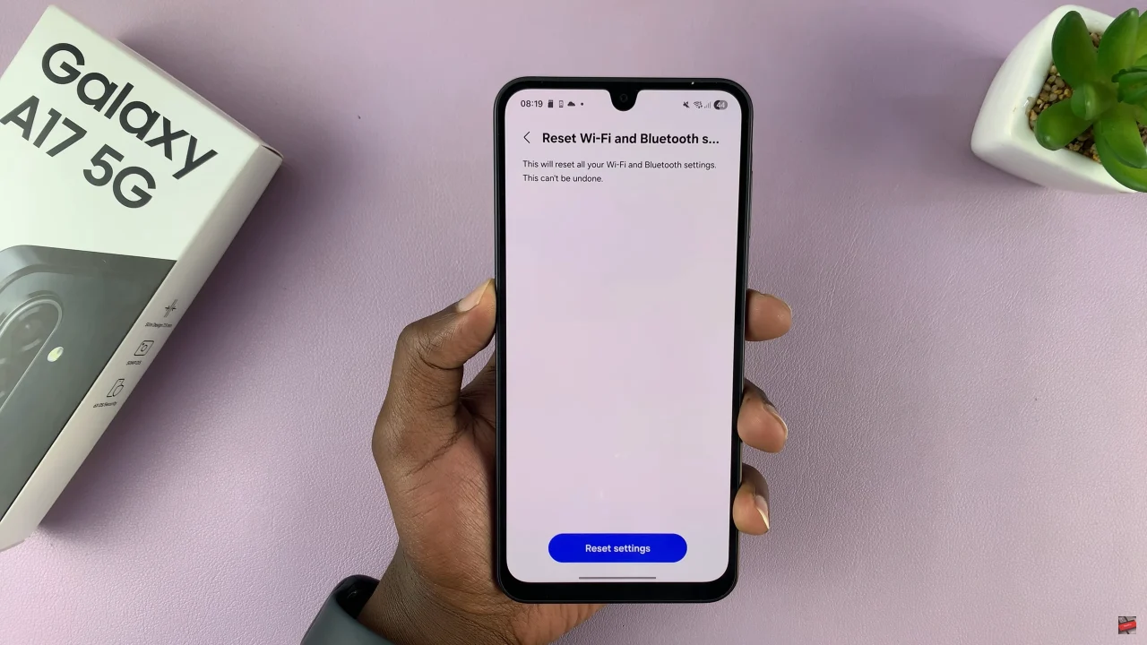 How To Reset Network Settings On Samsung Galaxy A17 5G
