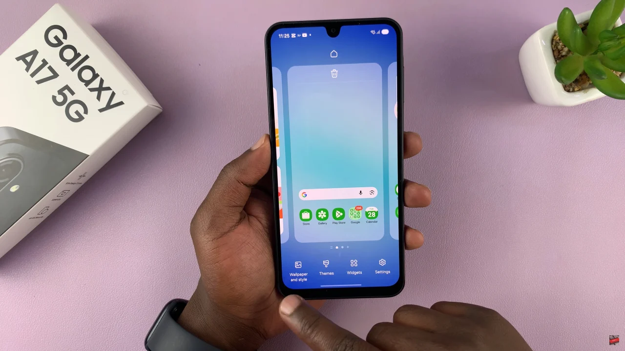 How To Restore Original Icon Colors On Samsung Galaxy A17 5G