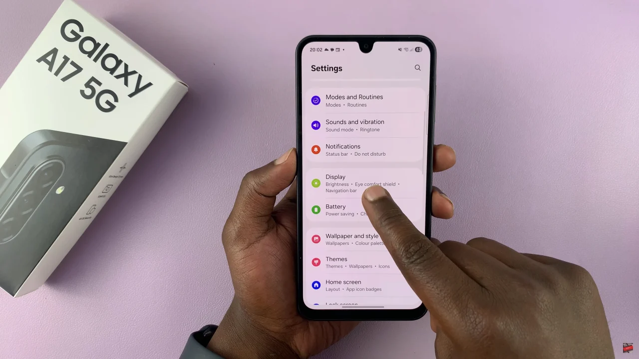 How To Schedule Dark Mode On Samsung Galaxy A17 5G