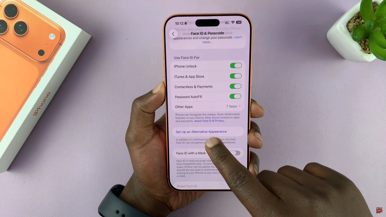 How To Set Up Second Face ID On iPhone 17
