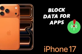 How To Stop Specific Apps From Using Mobile Data On iPhone 17 / 17 Pro How To Stop Specific Apps From Using Mobile Data On iPhone 17 / 17 Pro
