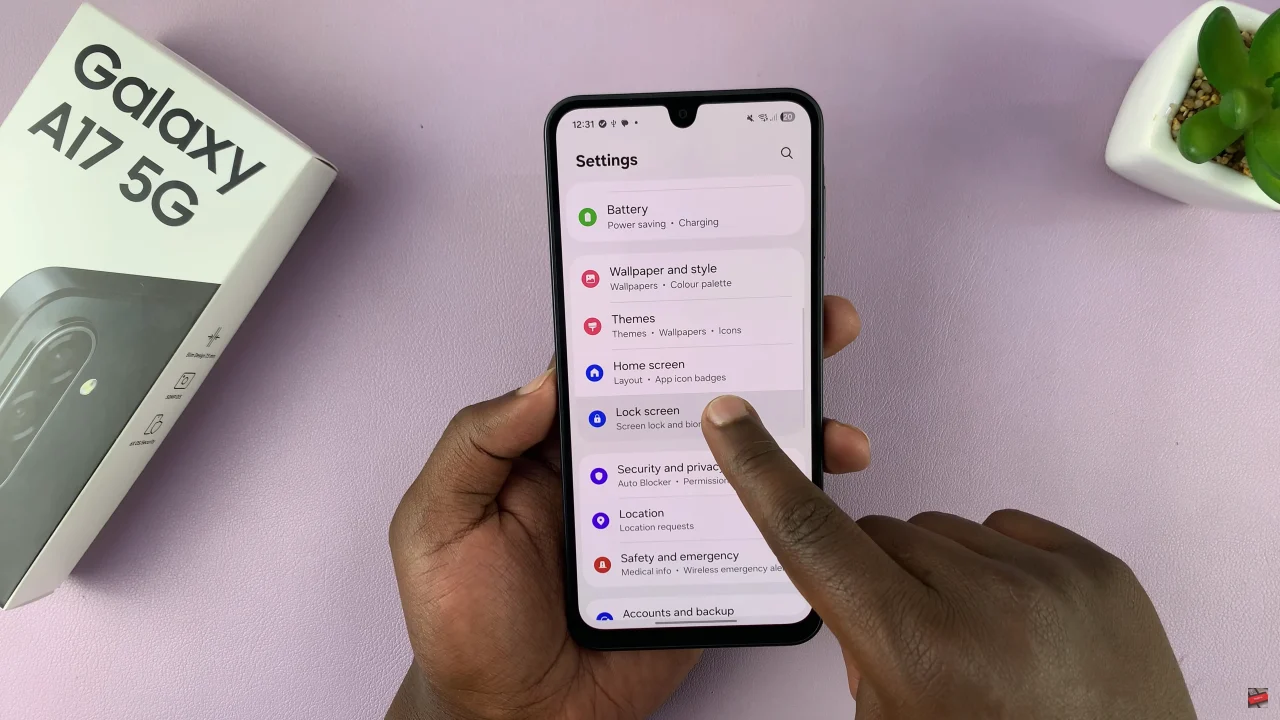How To Temporarily Disable Fingerprint On Samsung Galaxy A17 5G