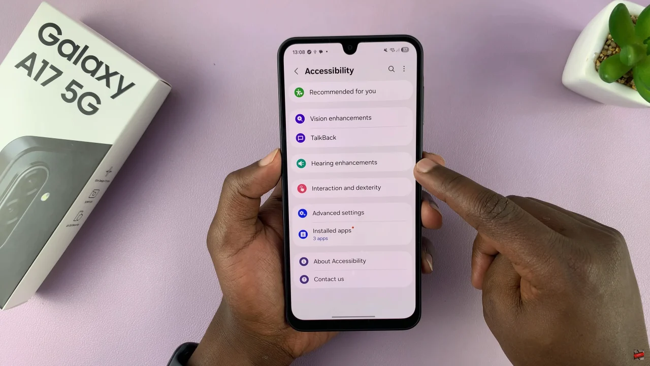 How To Turn ON Live Captions On Samsung Galaxy A17 5G