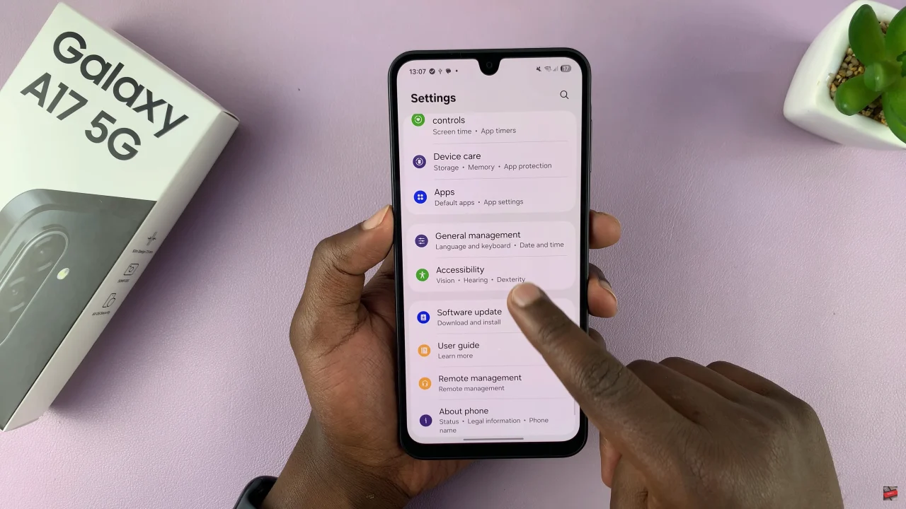 How To Turn ON Live Captions On Samsung Galaxy A17 5G