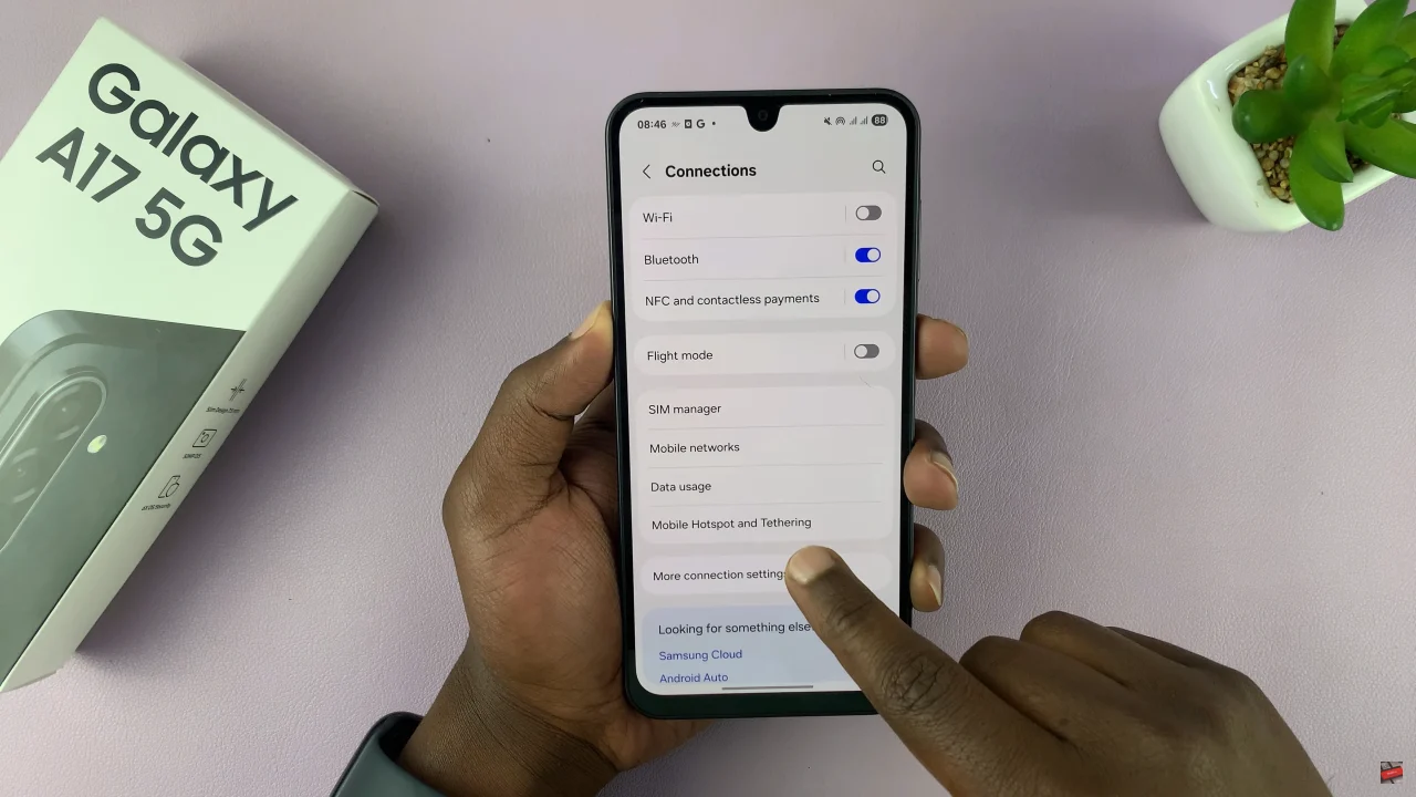 How To Turn Mobile Hotspot ON On Samsung Galaxy A17 5G