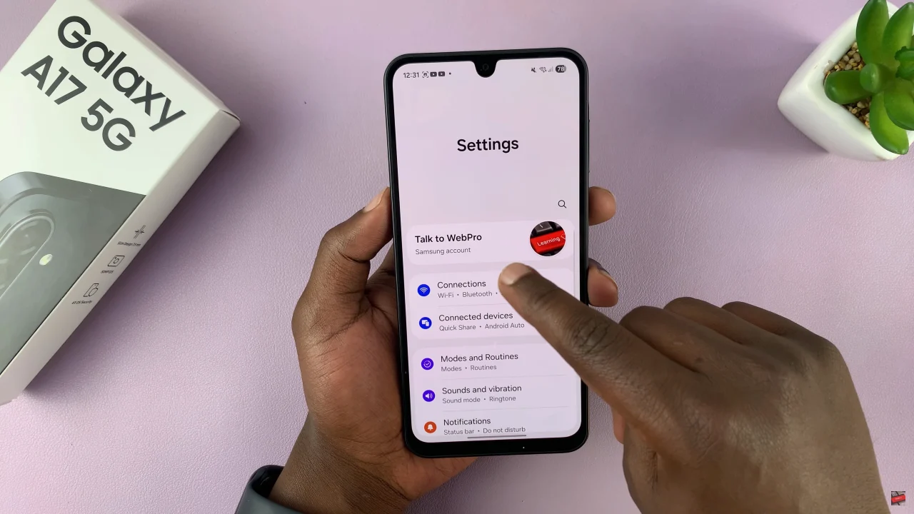 How To Turn ON 5G On Samsung Galaxy A17 5G