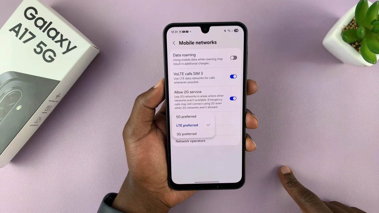 How To Turn ON 5G On Samsung Galaxy A17 5G