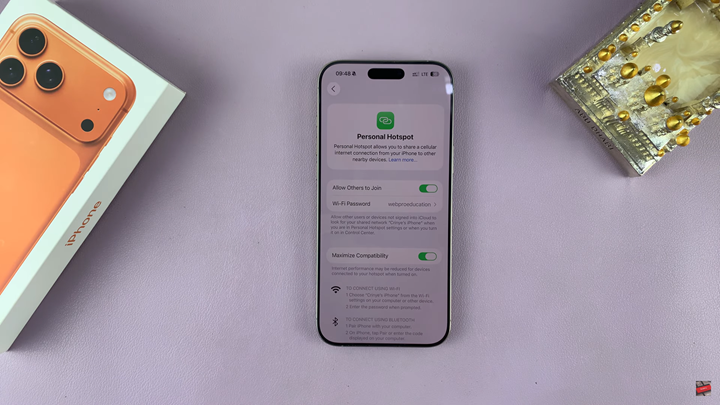 How To Turn ON Mobile Hotspot On iPhone 17