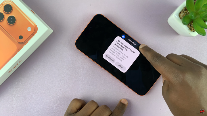 How To Turn On Game Mode On iPhone 17 & 17 Pro