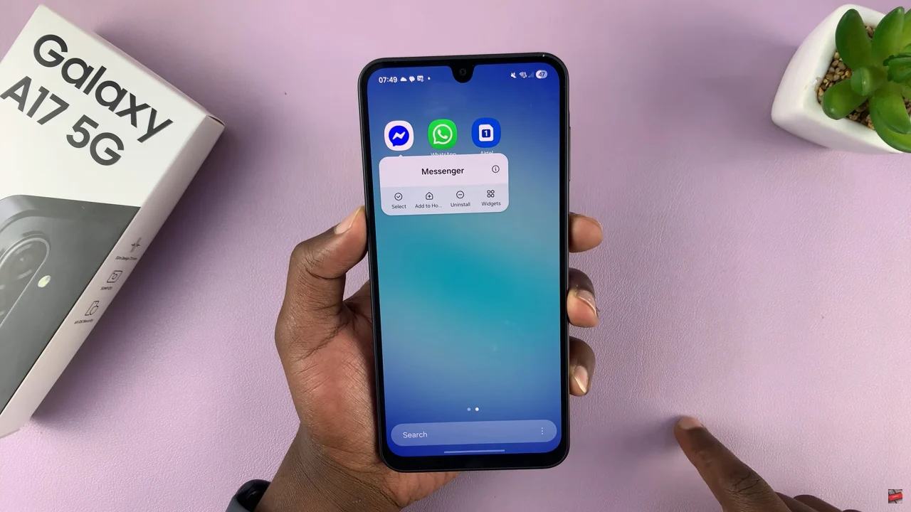 How To Uninstall Apps On Samsung Galaxy A17 5G