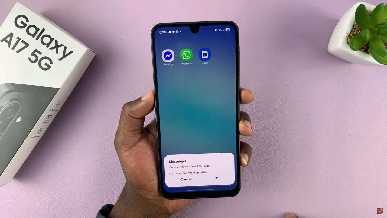 How To Uninstall Apps On Samsung Galaxy A17 5G