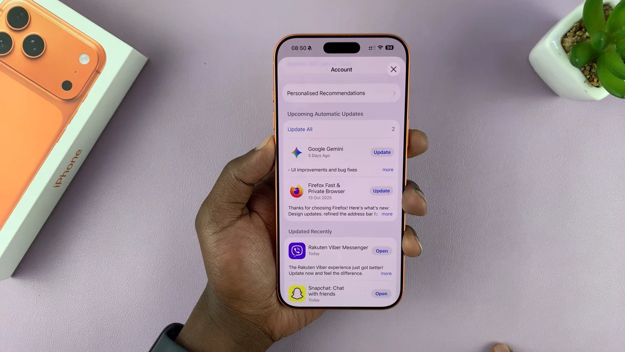 How To Update ALL Apps On iPhone 17