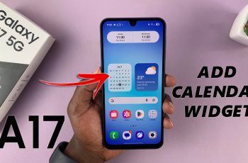 How To Add Calendar Widget To Home Screen On Galaxy A17 5G How To Add Calendar Widget To Home Screen On Galaxy A17 5G