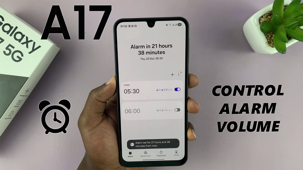 How To Adjust Alarm Volume On Samsung Galaxy A17 5G