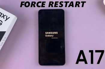 How To Force Restart Samsung Galaxy A17 5G