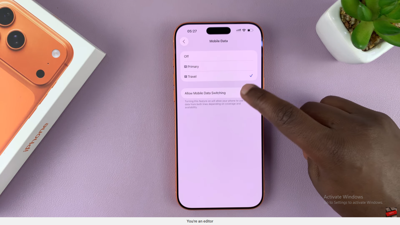 Manage Dual SIM Set Up On iPhone 17
