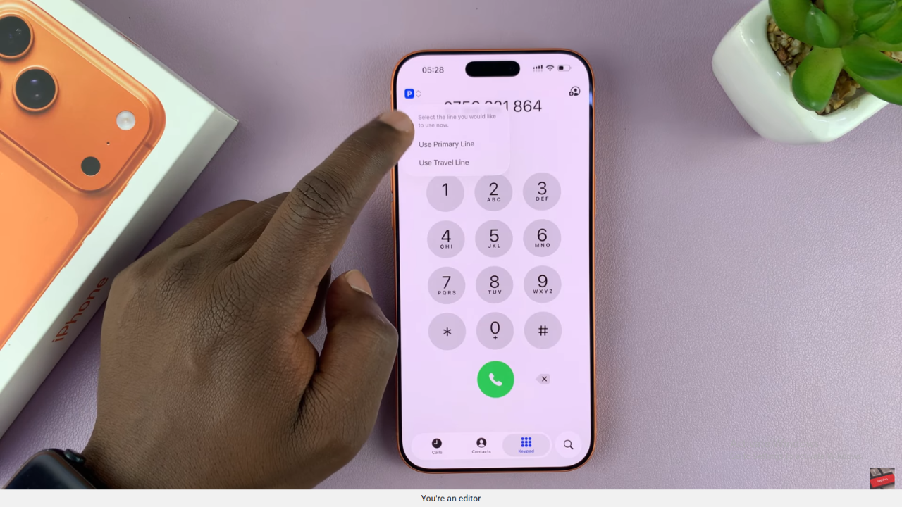 Manage Dual SIM Set Up On iPhone 17
