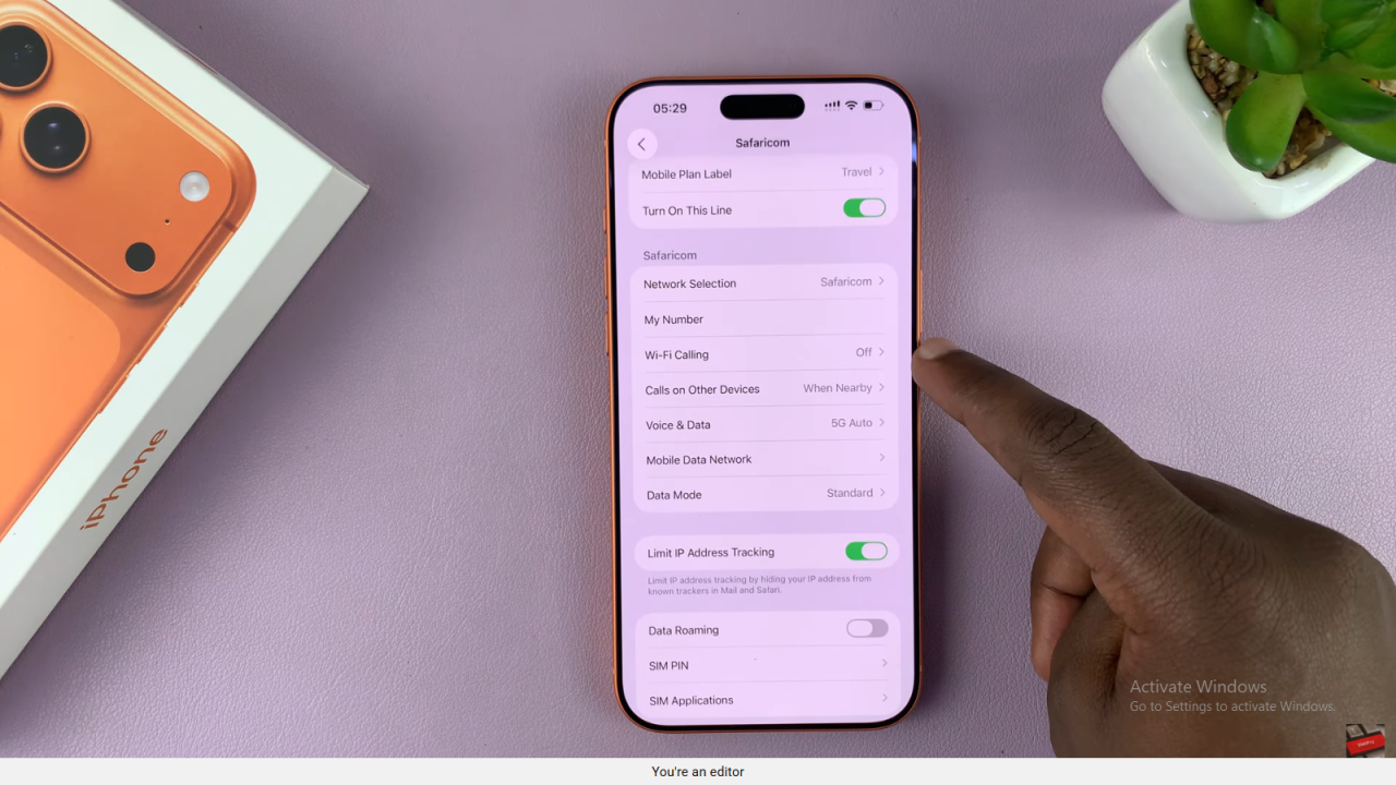 Manage Dual SIM Set Up On iPhone 17