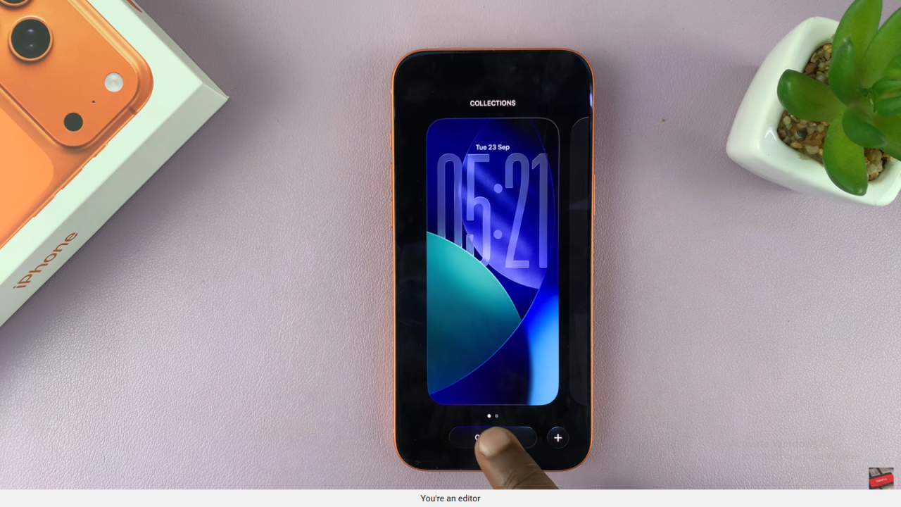 Adjust Lock Screen Clock Thickness On iPhone 17 / 17 Pro