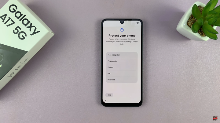 Samsung Galaxy A17 Set Up