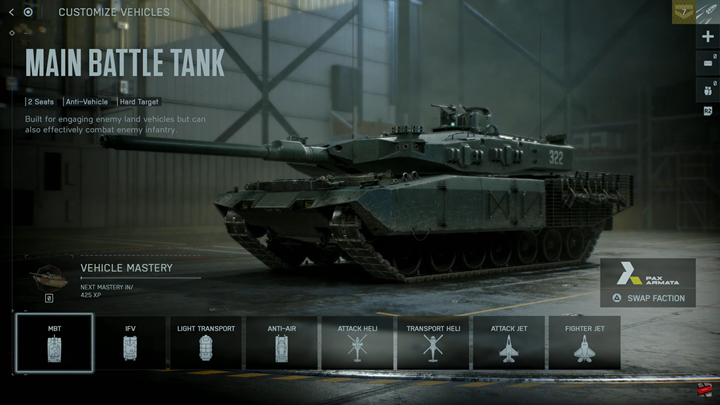 Customize Vehicle Weapon Loadouts In Battlefield 6