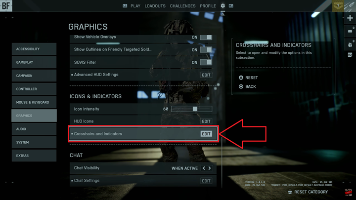 Change Crosshair Color In Battlefield 6