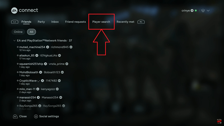 Add Crossplay Friends In Battlefield 6