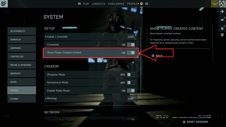 FIX 'Require Player Created Content Enabled' In Battlefield 6