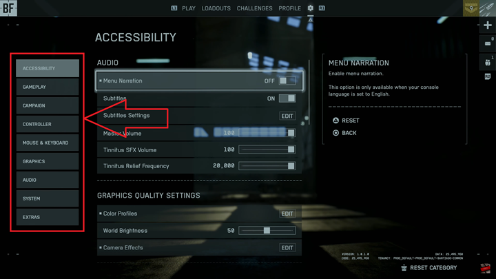 Reset Settings Back To Default In Battlefield 6