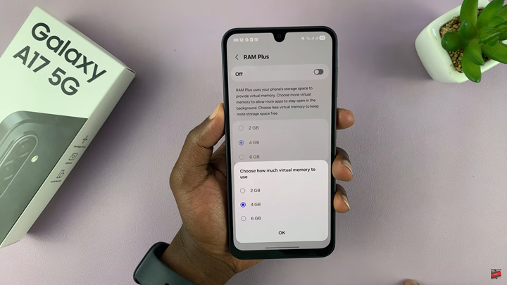 Increase RAM On Samsung Galaxy A17 5G