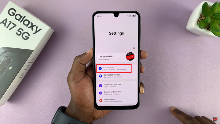 See Wi-Fi Password On Samsung Galaxy A17 5G