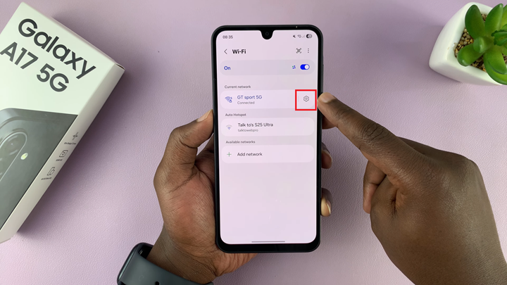 See Wi-Fi Password On Samsung Galaxy A17 5G