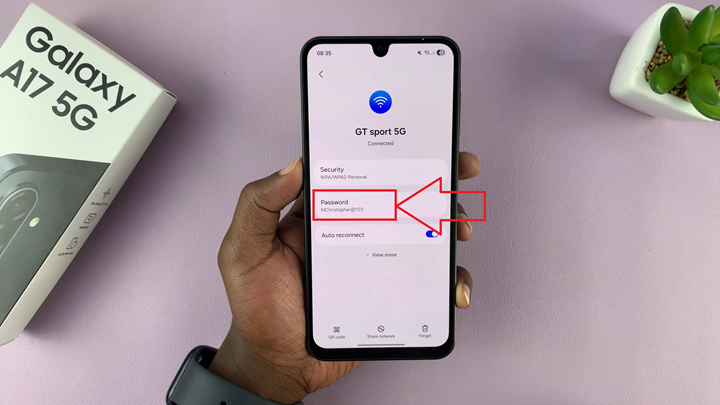 See Wi-Fi Password On Samsung Galaxy A17 5G