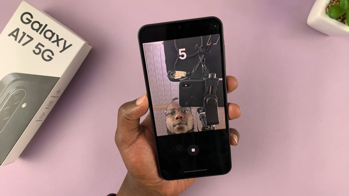 Use Camera Timer On Samsung Galaxy A17 5G