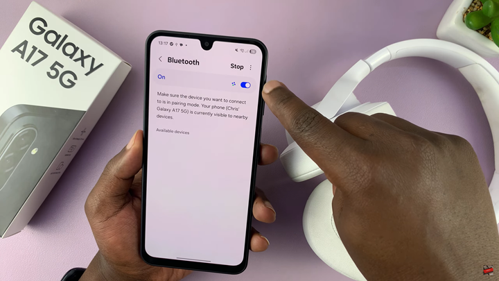 Connect Bluetooth Headphones To Samsung Galaxy A17 5G