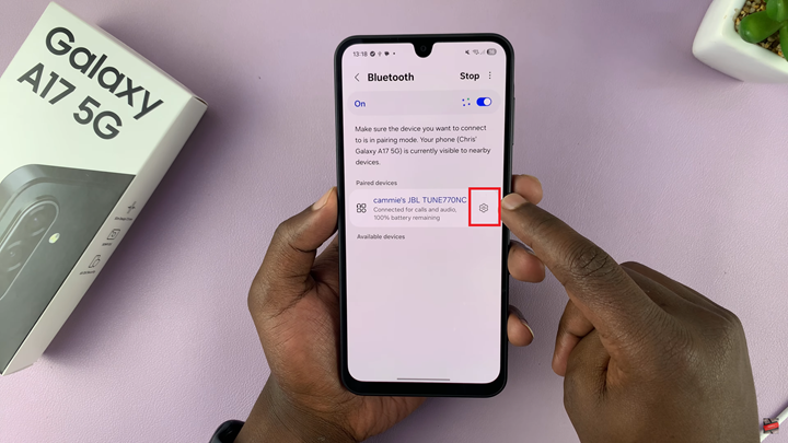 Rename Bluetooth Devices On Samsung Galaxy A17 5G