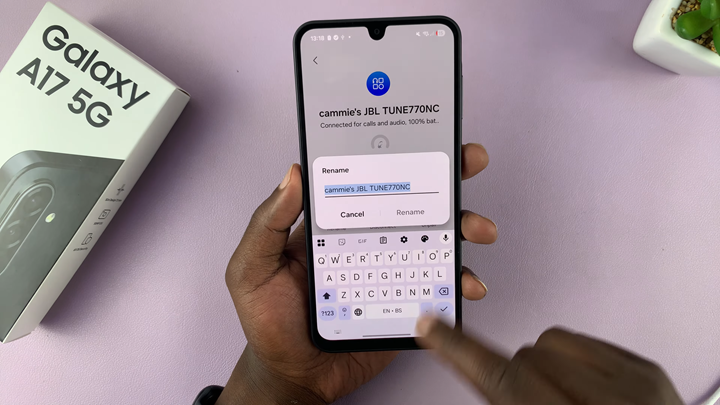 Rename Bluetooth Devices On Samsung Galaxy A17 5G