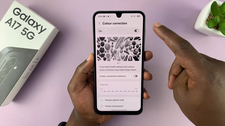 Enable Color Correction On Samsung Galaxy