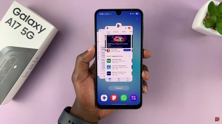 Close Apps On Samsung Galaxy A17 5G